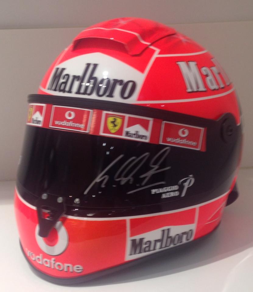 Motorsport - Formula 1 - Michael Schumacher Signed Helmet ...