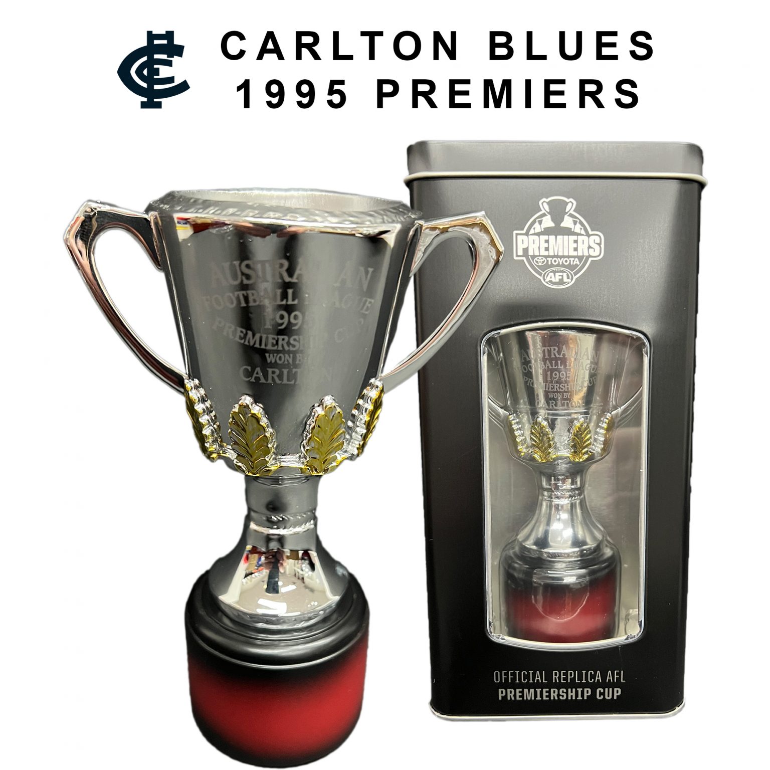 Carlton Blues Premiers Replica Collectable Premiership Cup