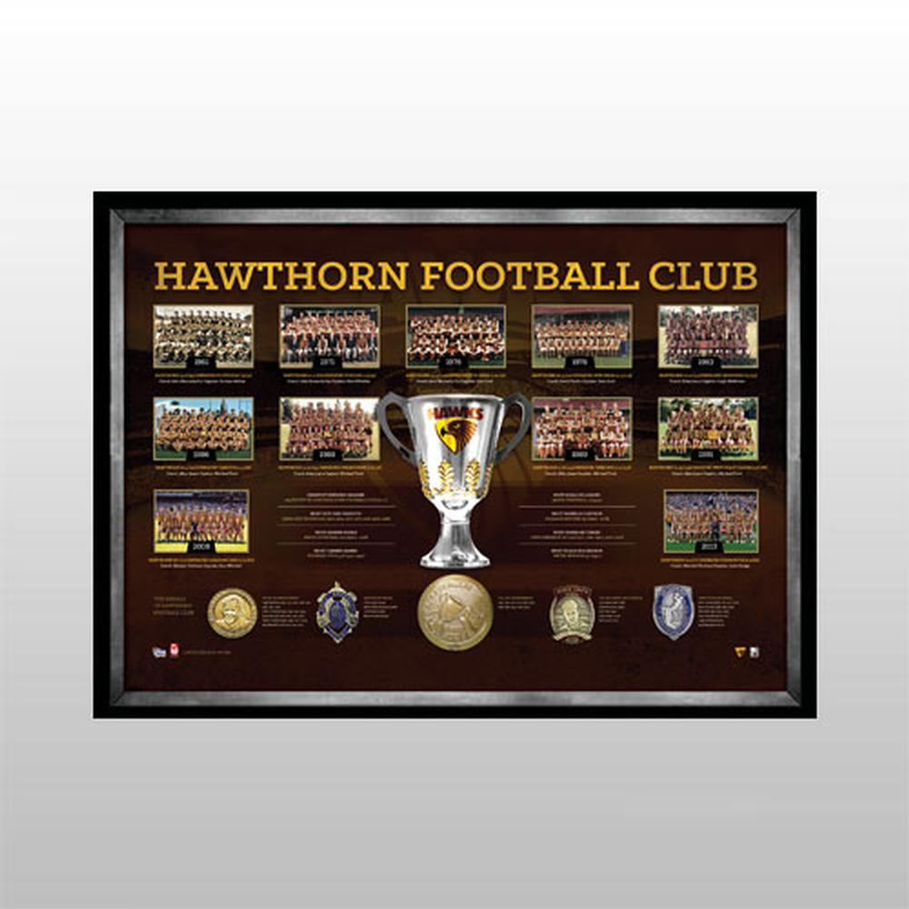 Hawthorn Hawks – Framed ‘The Historical Series’ Delu...