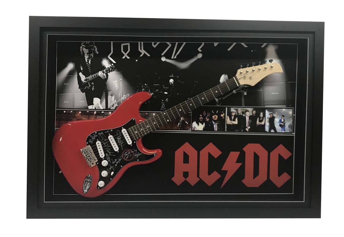 limited edition ac dc memorabilia