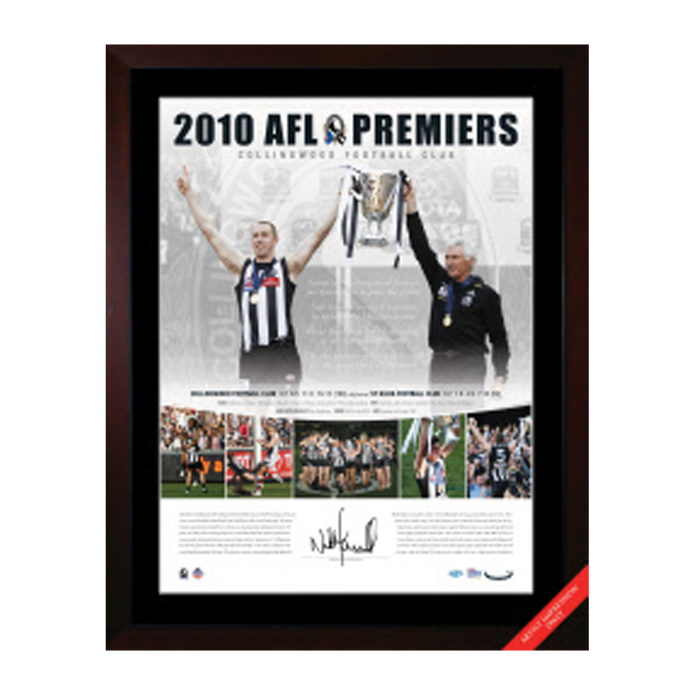 2010 Select Collingwood Premiers PC4 Nick MAXWELL 