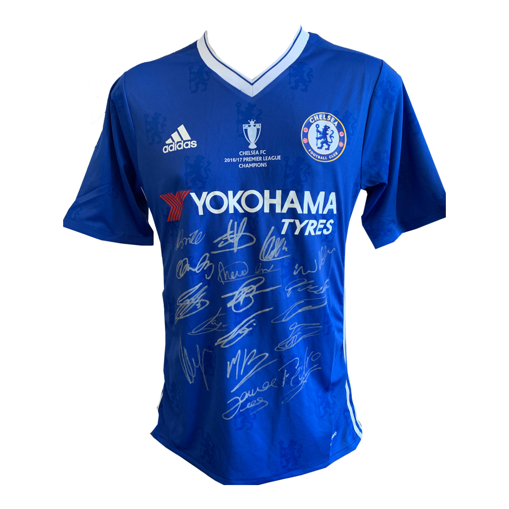 signed chelsea shirt