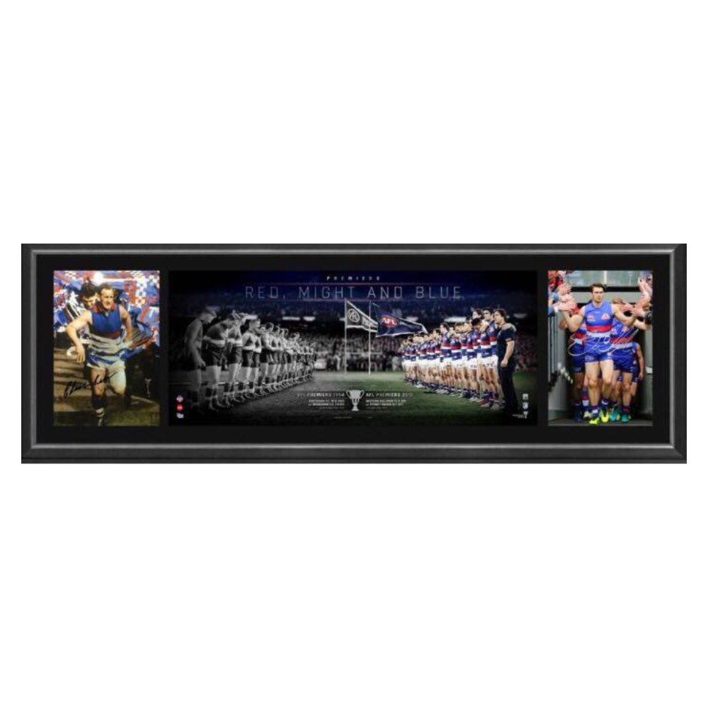 Western Bulldogs – Easton Wood & Charles Sutton Dual Signed ...