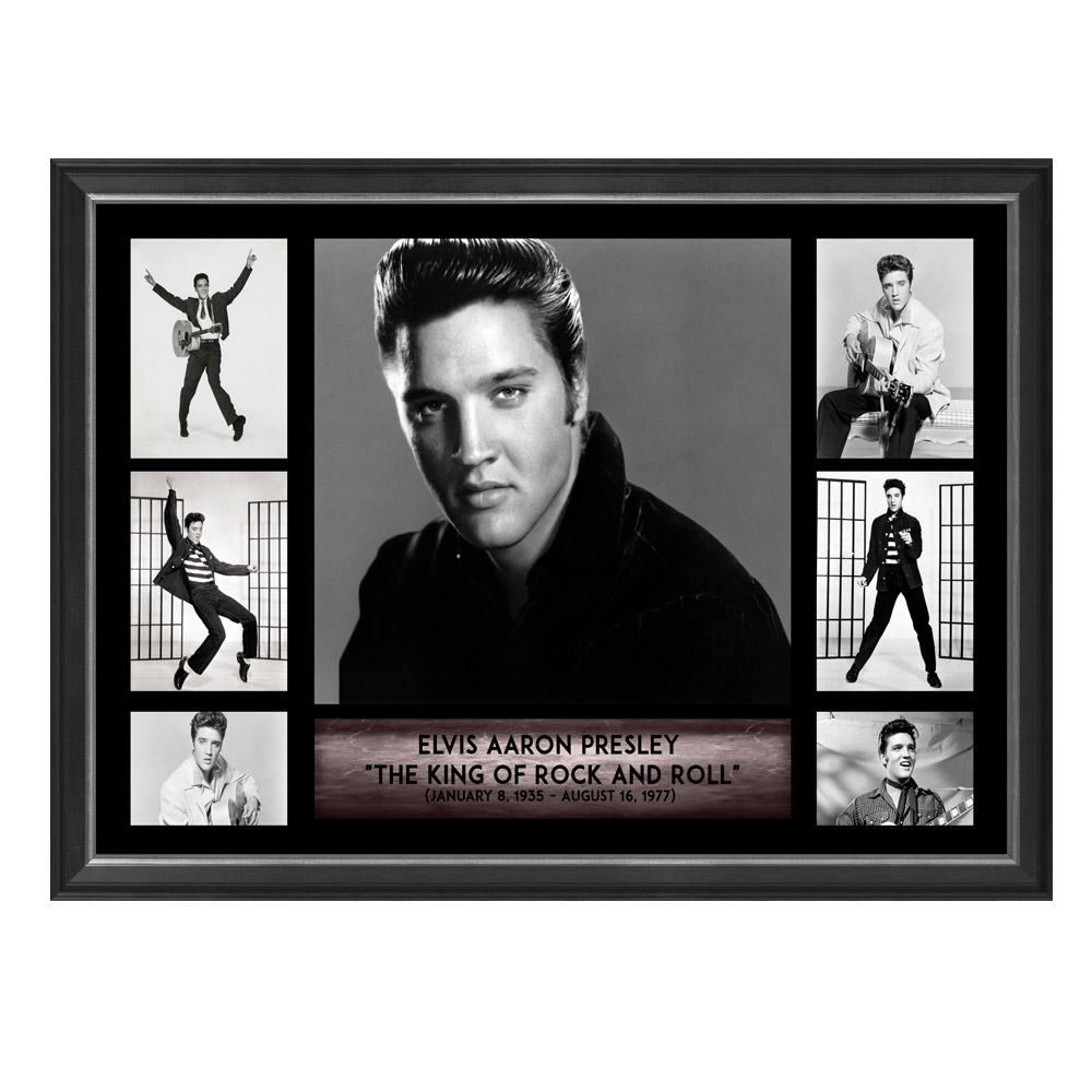 Music – Elvis Presley Framed Photo Collage