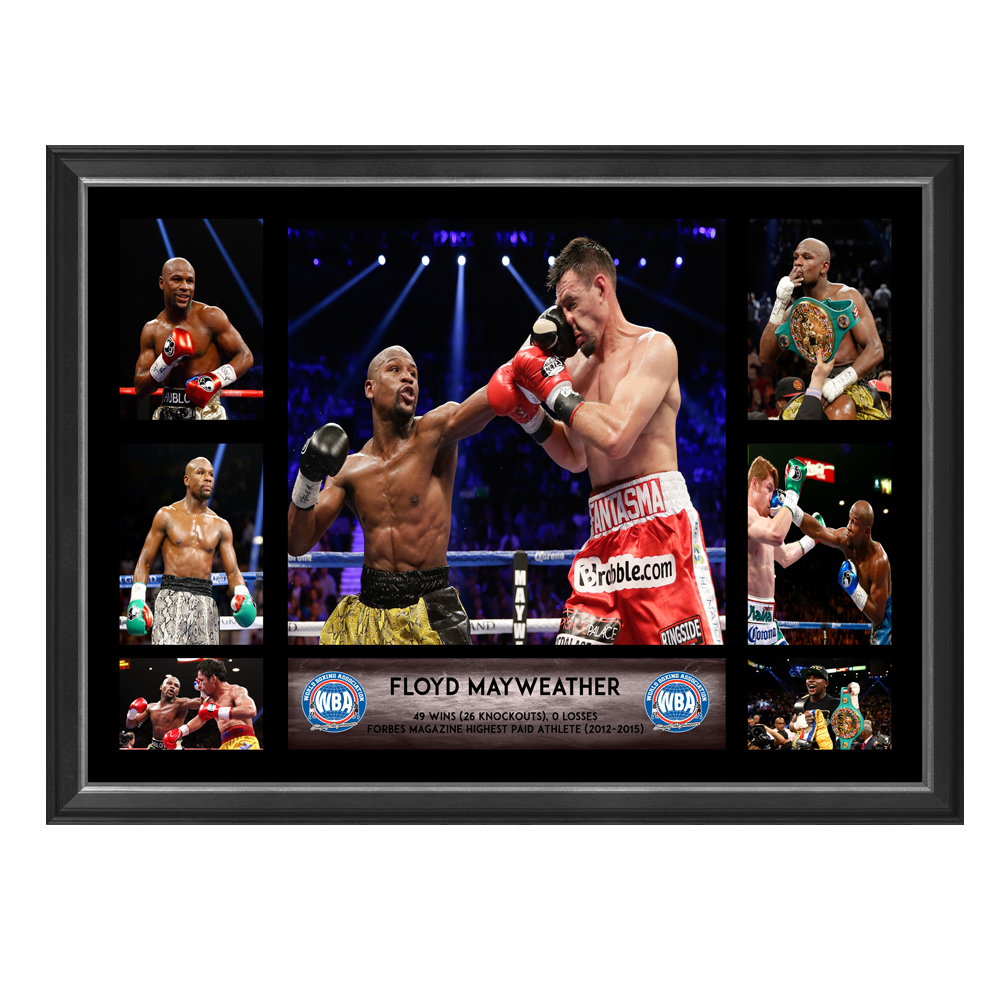 Boxing – Floyd Mayweather Jr. Framed Superframe