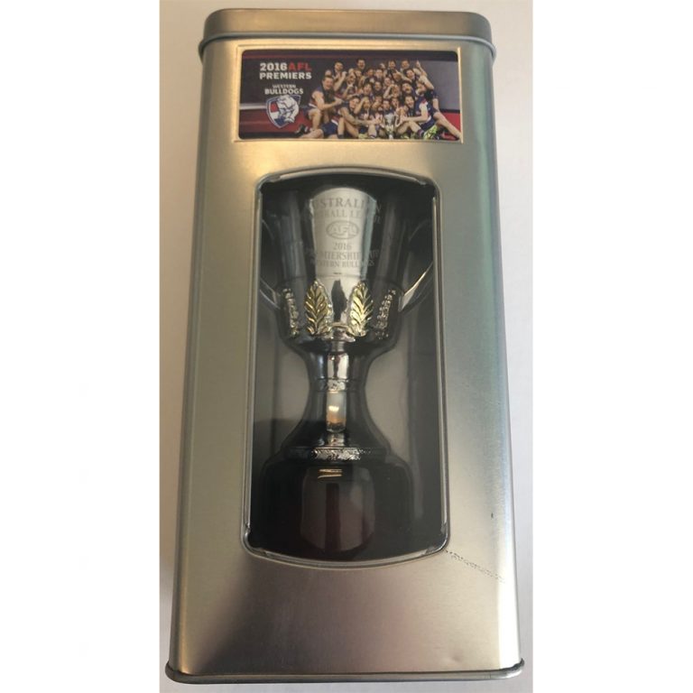 Western Bulldogs - 2016 AFL Premiership Replica Trophy In Collectors ...