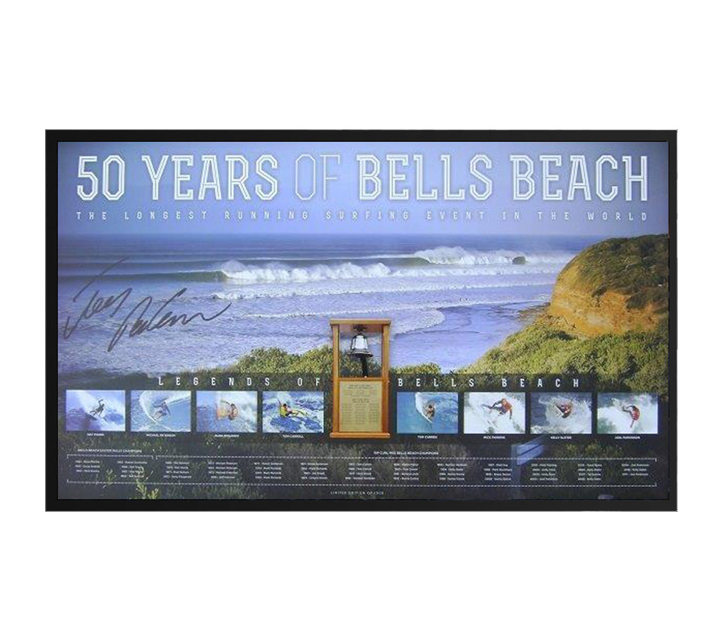 Surfing – 50 Years of Bells Beach Joel Parkinson Signed & F...
