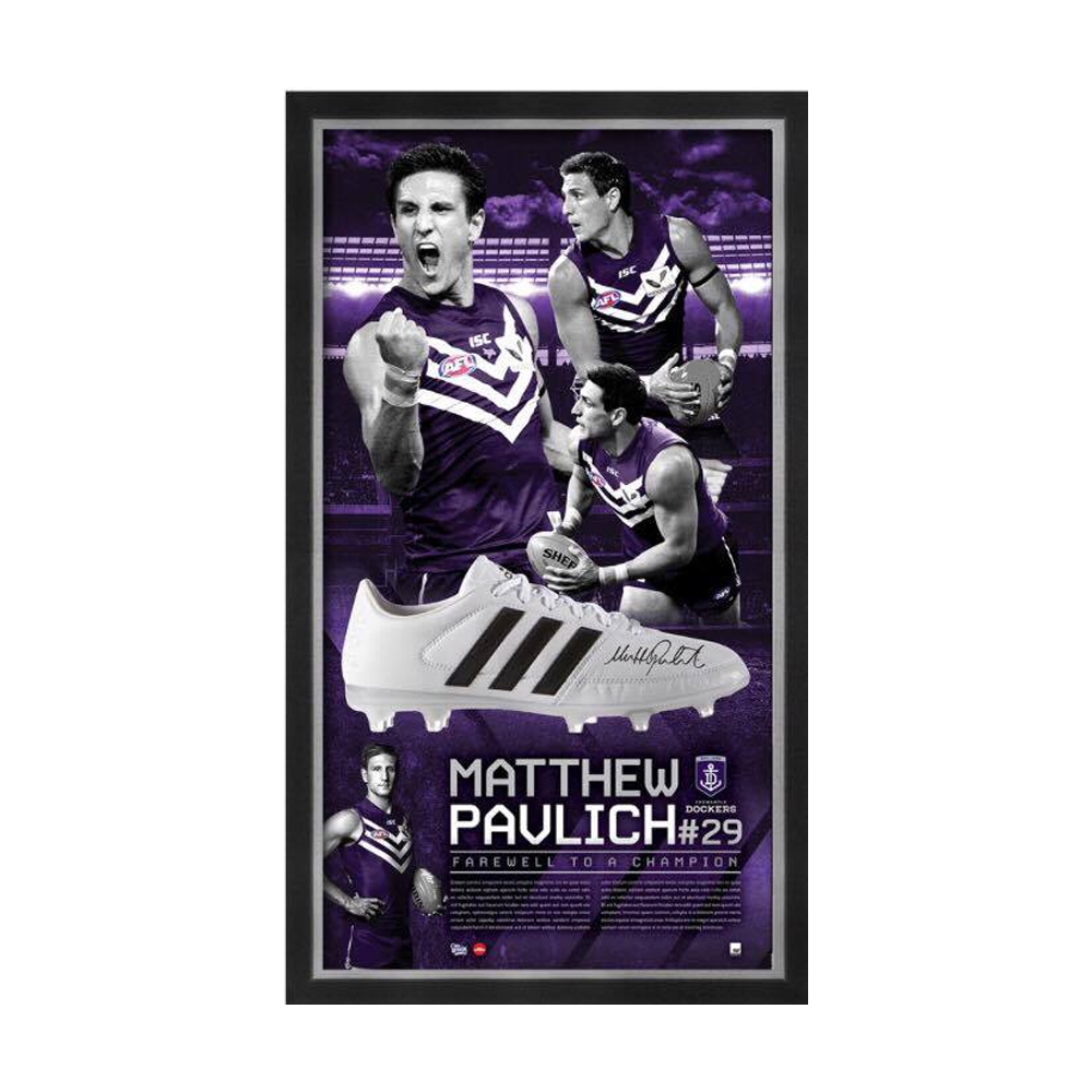 2009 Select AFL Superstar Limited Release Sculpture Matthew Pavlich Fremantle 