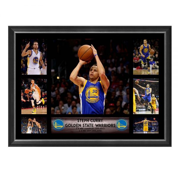 Basketball - Stephen Curry Framed Photo Collage | Taylormade ...