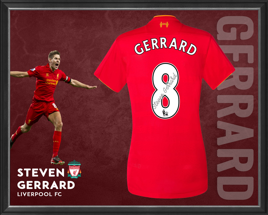 framed gerrard shirt