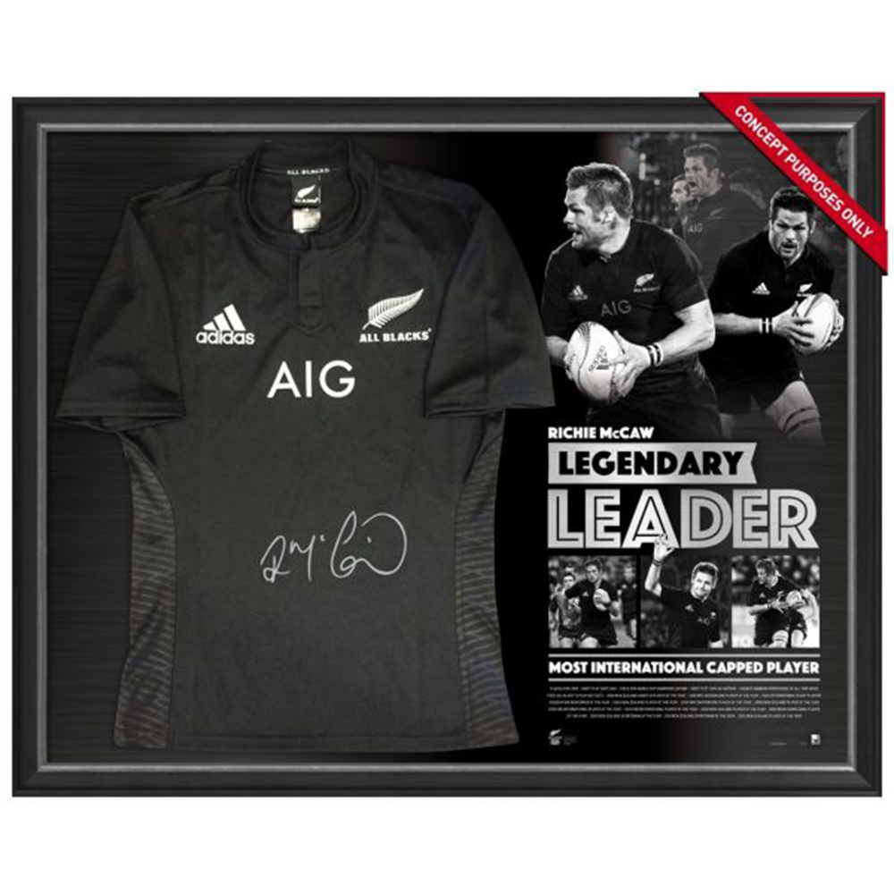 richie mccaw signed jersey