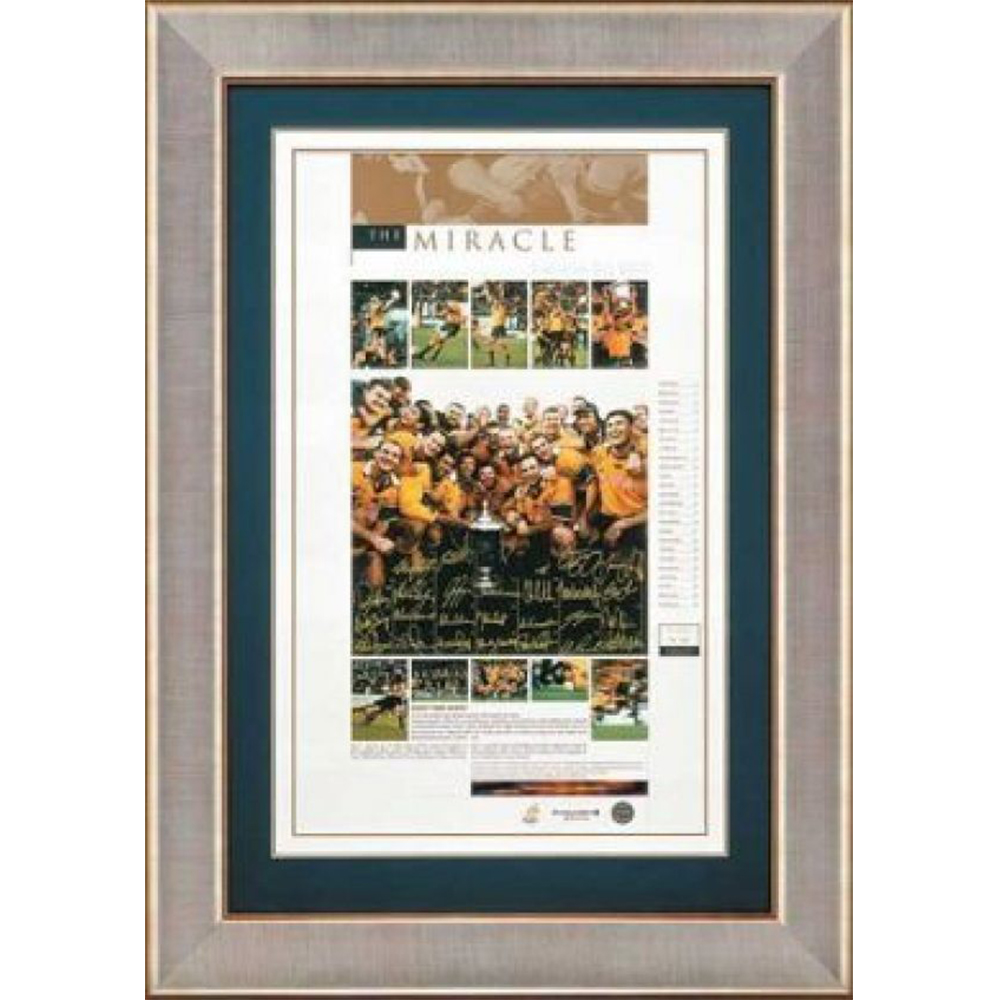 Rugby Union – Australian Wallabies – 2000 Bledisloe Cup Si...