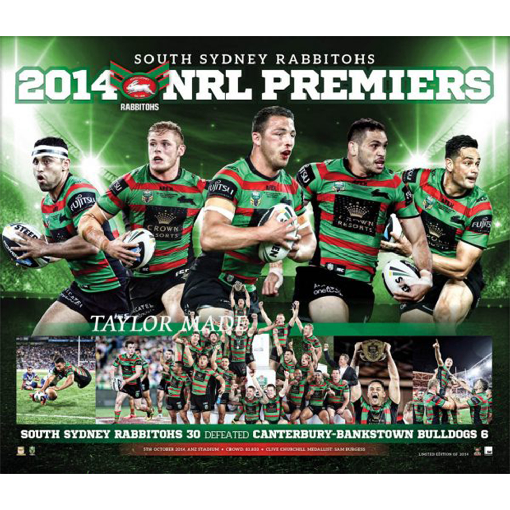2014 NRL Premiers – South Sydney Rabbitohs Limited Edition Premi...