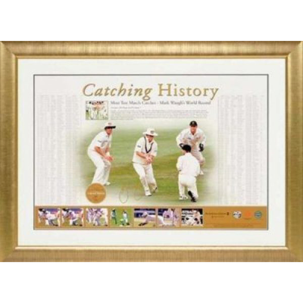 Cricket – Mark Waugh – Signed ‘Catching History̵...