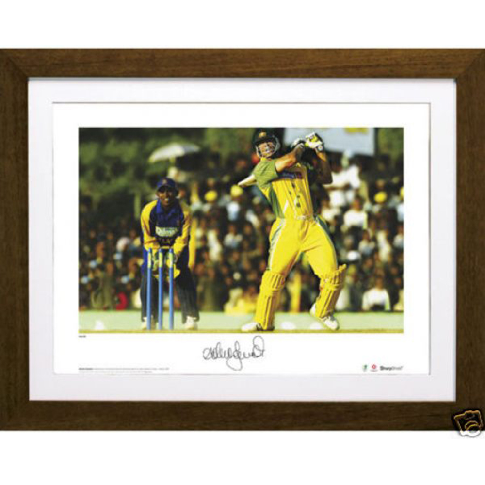 Cricket – Andrew Symonds – Signed Sharp Shot Limited Editi...