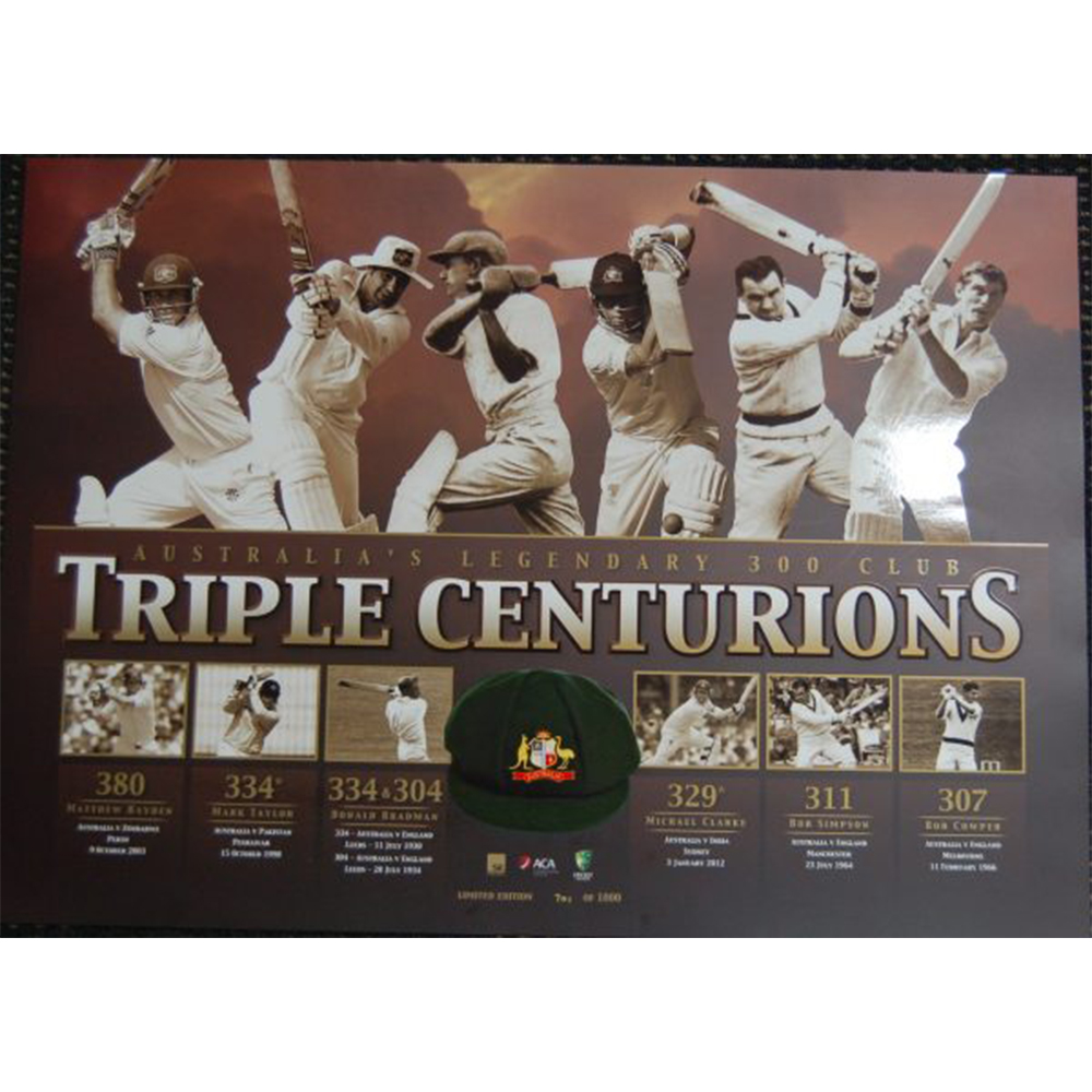Cricket – Triple Centurions Limited Edition Sportsprint