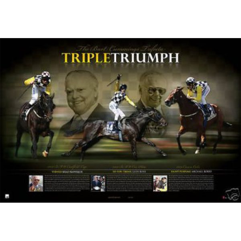 Horse Racing – Bart Cummings “Triple Triumph” Premiu...