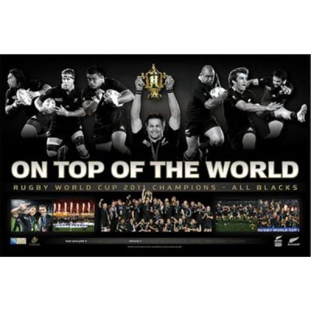 Rugby Union – All Blacks Rugby World Cup Champions Sportsprint