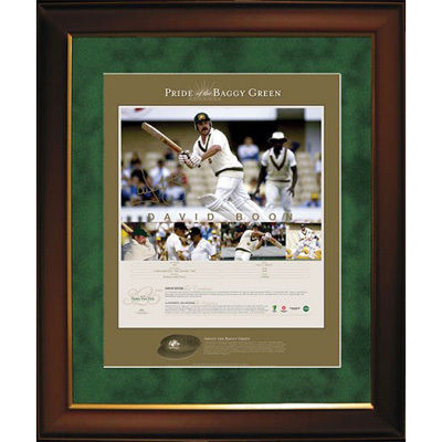 Cricket – ‘Pride Of The Baggy Green’ David Boon Sign...