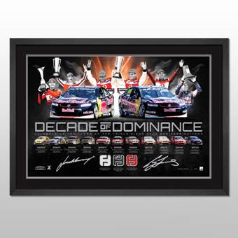 V8 Supercars – Craig Lowndes & Jamie Whincup Signed & ...