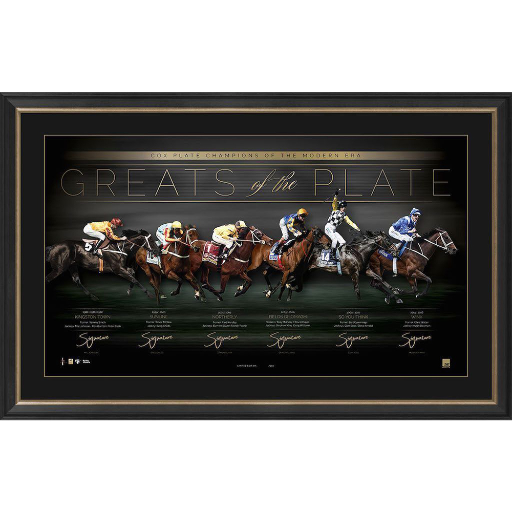 Horse Racing – ‘Greats of the Cox Plate’ Signed ...