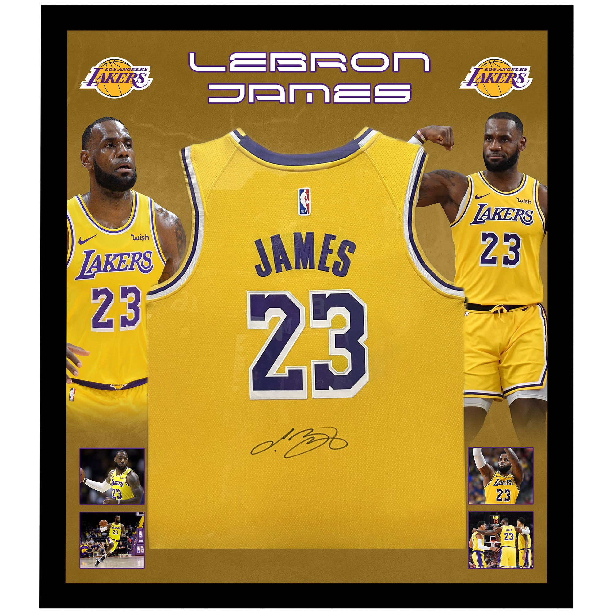 signed lebron james jersey for sale
