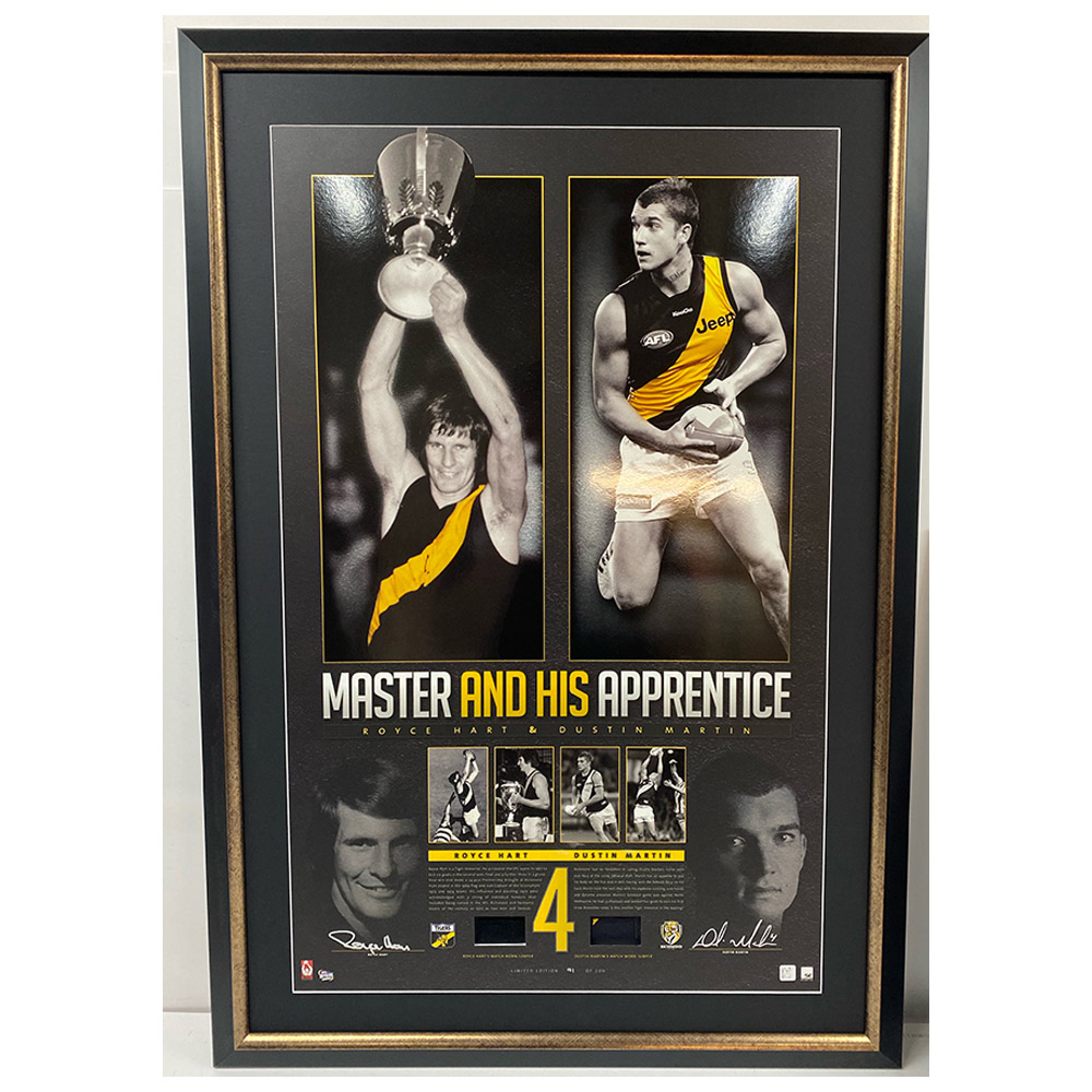 Richmond Tigers – Master and Apprentice – Dustin Martin an...