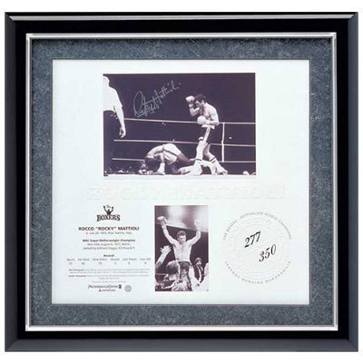 Boxing – Rocky Mattioli Signed & Framed Limited Edition ...