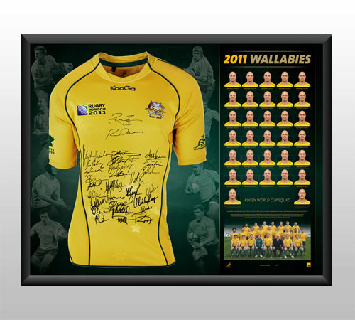 Rugby Union – Australian Wallabies – 2011 World Cup Team S...