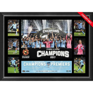 SYDNEY FC 2016/17 Hyundai A-League Champions Tribute Frame