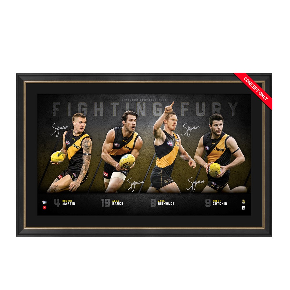 Richmond Tigers – The Fighting Fury – Dustin Martin, Trent Cot...