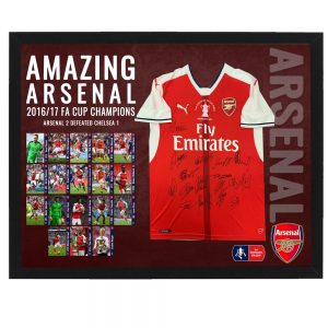 ozil signed shirt