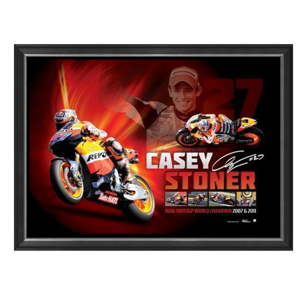 Casey Stoner – 2011 Moto GP World Champion Limited Edition Print