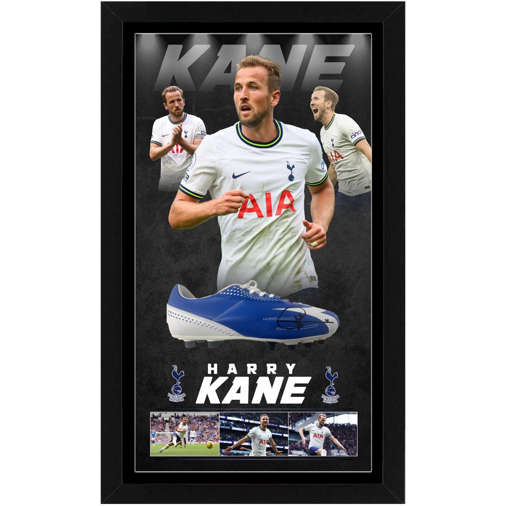 Harry Kane Signed Shirt Framed Display– Memorabilia Framers Shop