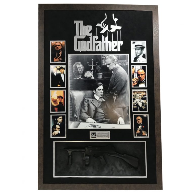 The Godfather - Al Pacino Signed and Framed Photograph with Replica ...