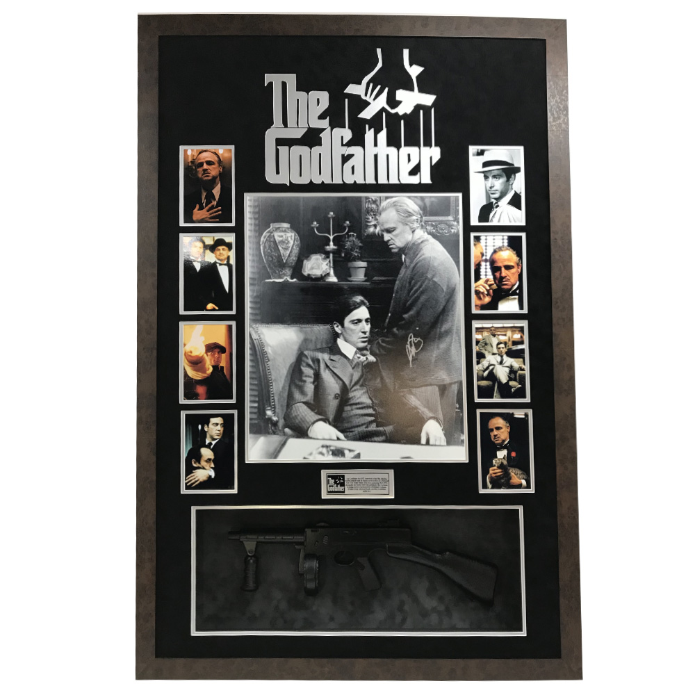 The Godfather – Al Pacino Signed and Framed Photograph with Repl...