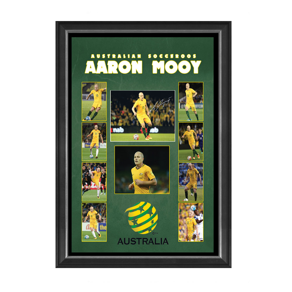 Soccer – Aaron Mooy Signed Australian Socceroos 6x8in Photo Vertaram...
