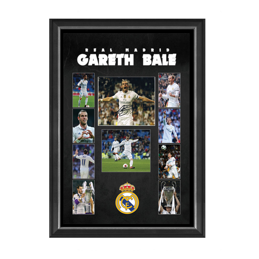 Soccer – Gareth Bale Signed Real Madrid 6x8in Photo Vertaramic