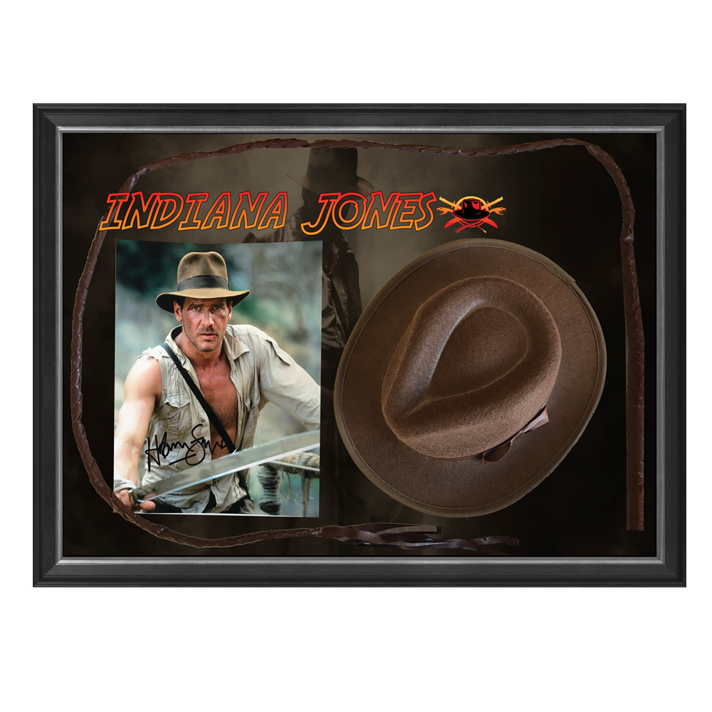 Harrison Ford – “Indiana Jones” Signed and Framed Ph...