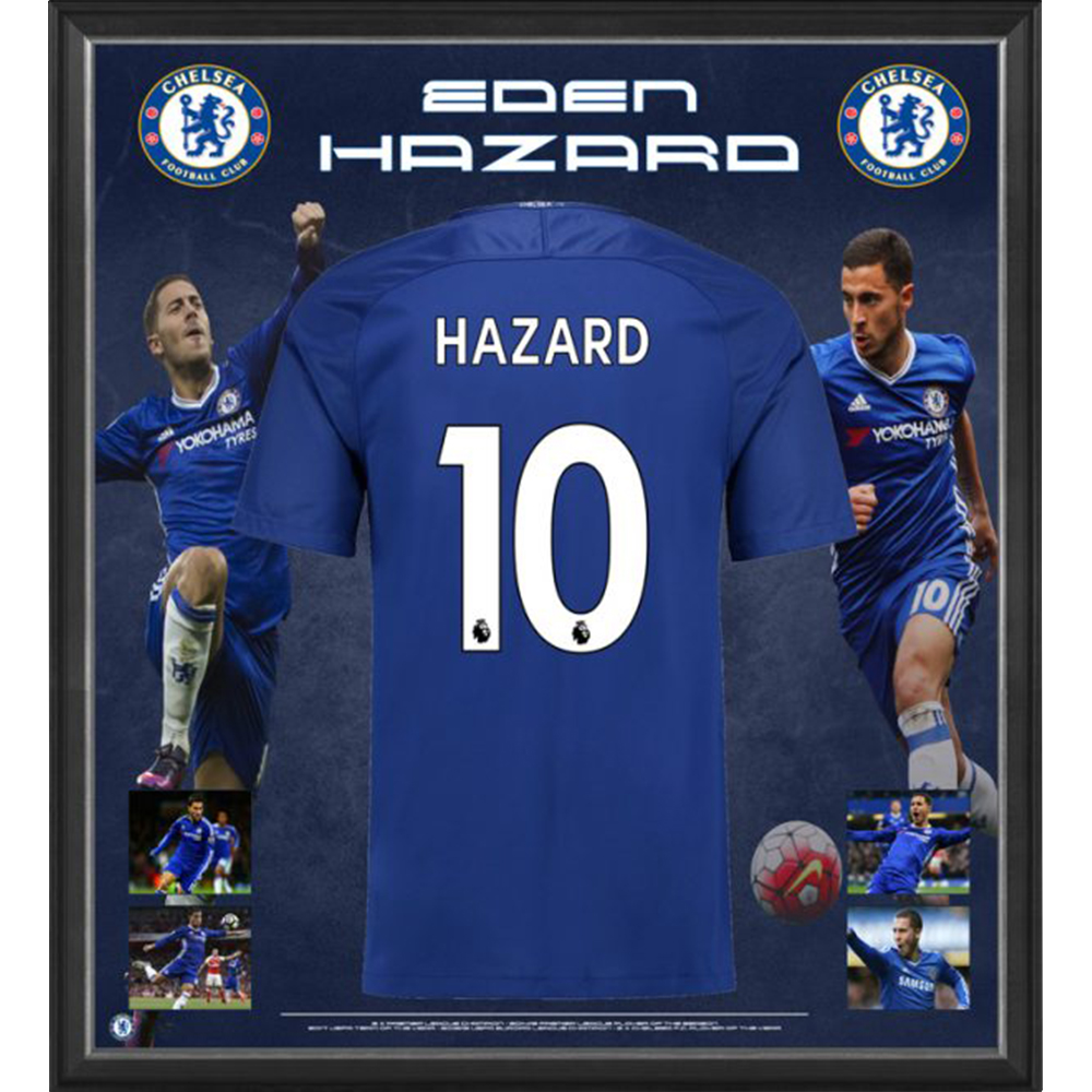 signed hazard chelsea shirt