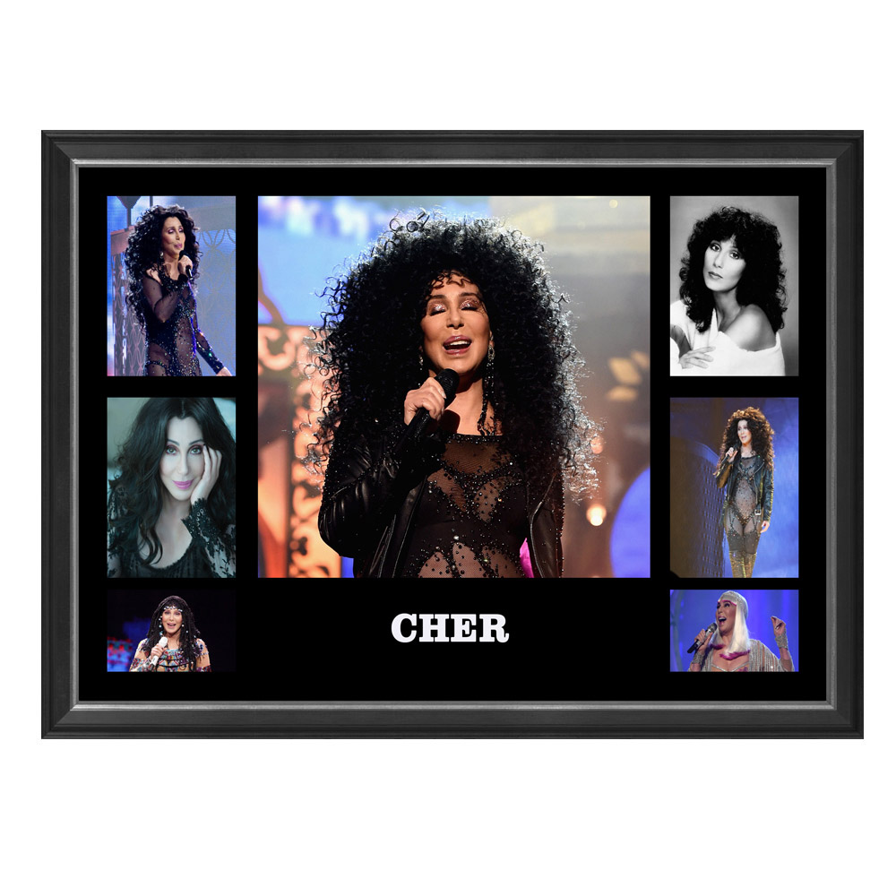 Music – Cher Framed Photo Collage