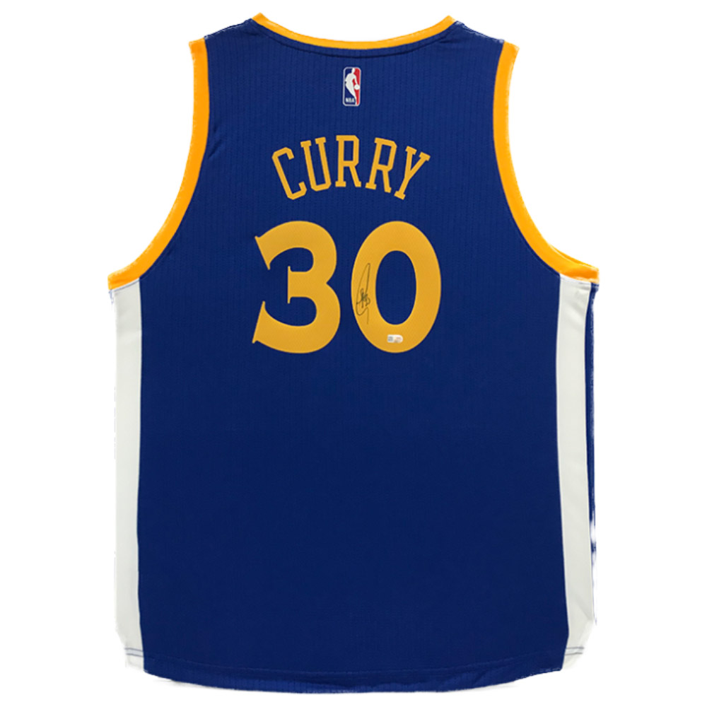 Basketball Stephen Curry Signed & Framed Golden State Warriors Jersey