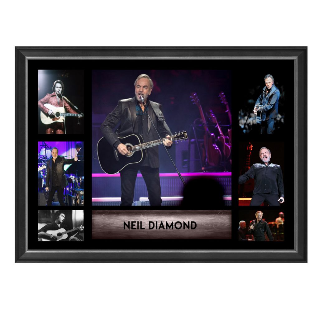 Music - Neil Diamond Framed Photo Collage | Taylormade Memorabilia ...