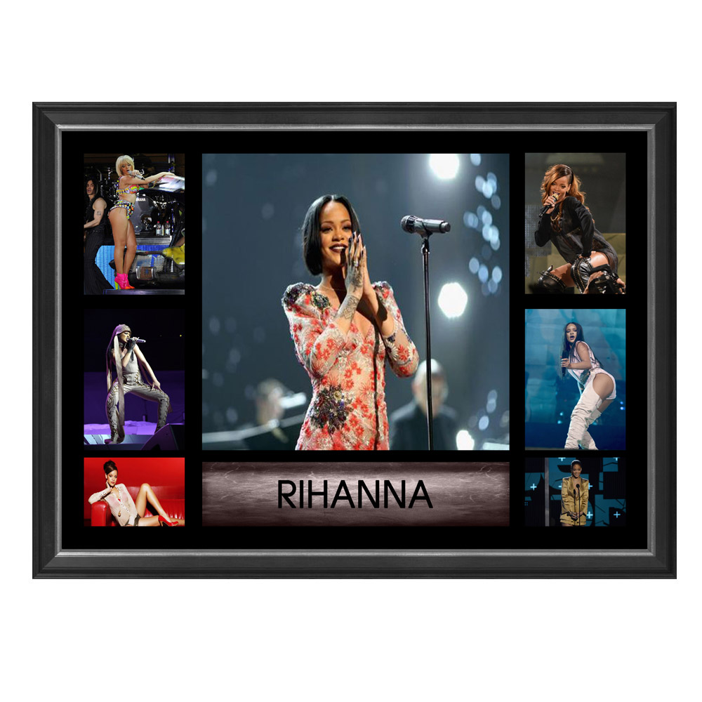 Music – Rihanna Framed Photo Collage