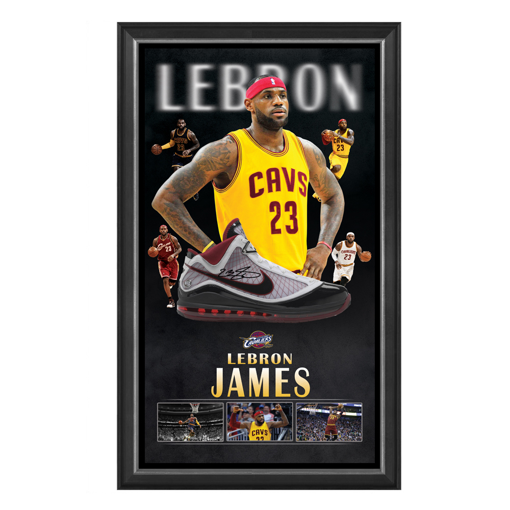 lebron james signed 8x10