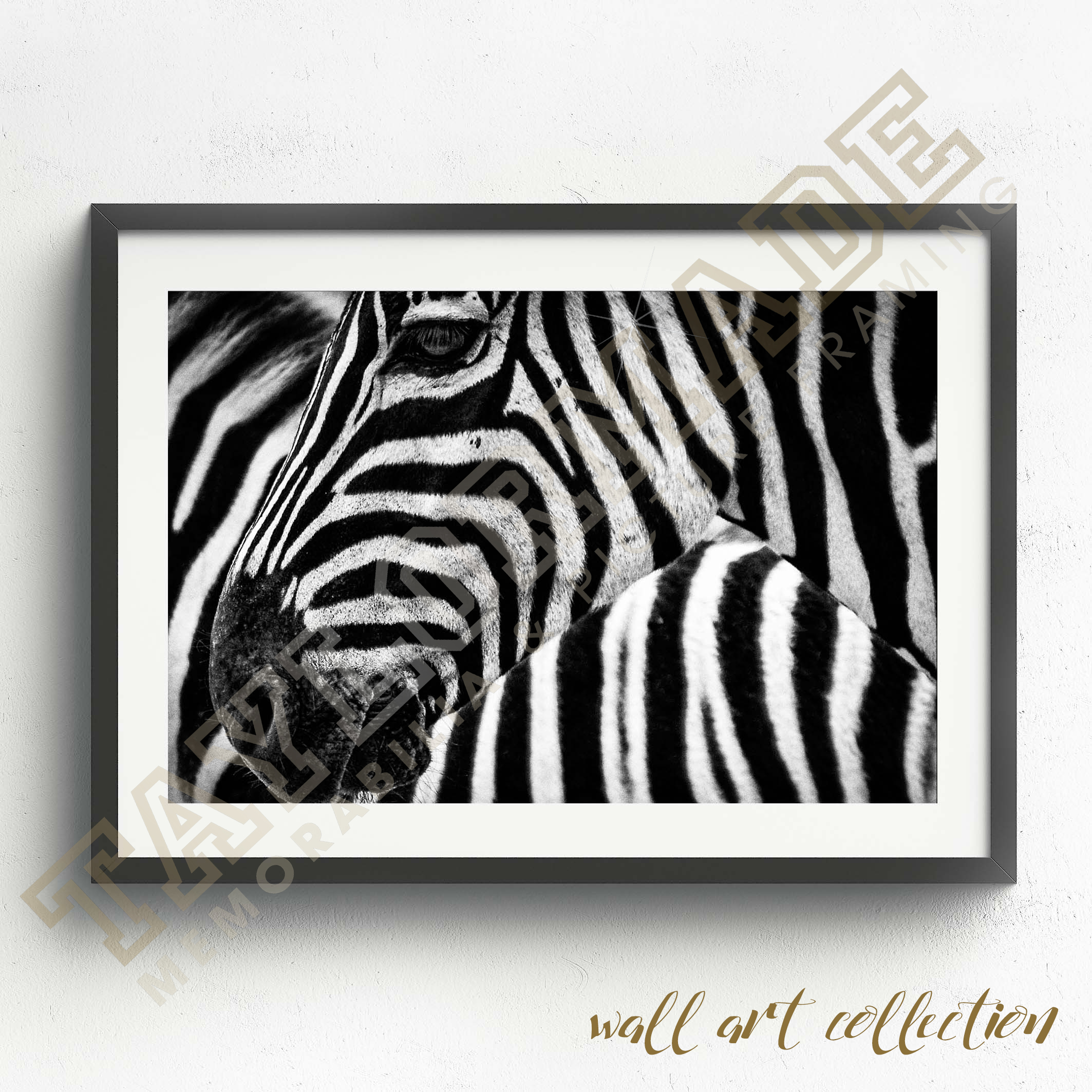 Wall Art Collection – Black Stripes