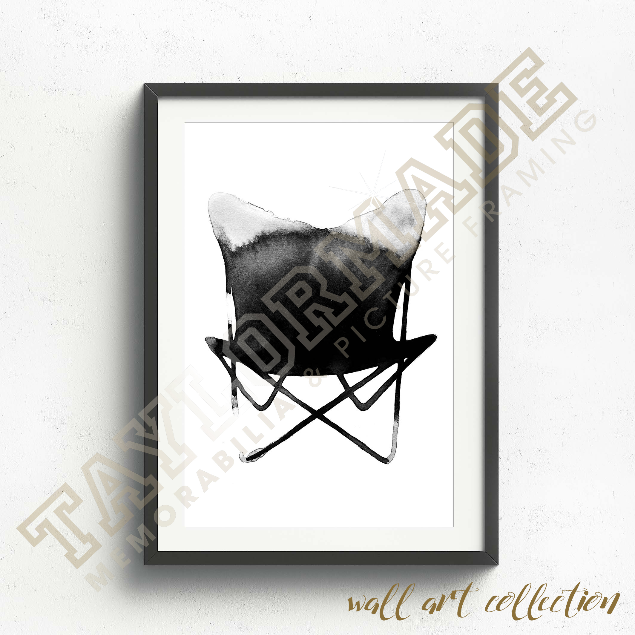 Wall Art Collection – Butterfly Chair