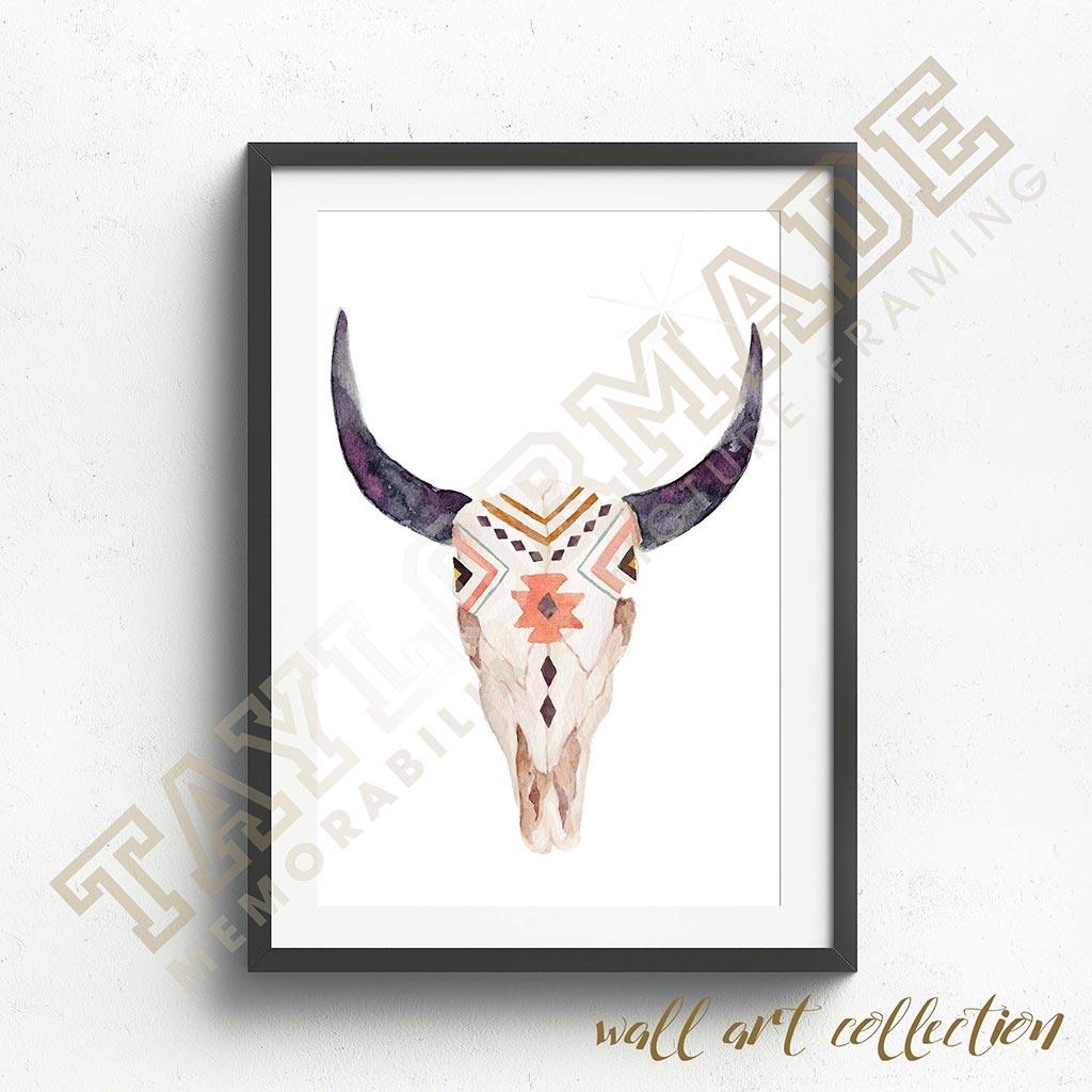 Wall Art Collection – Watercolour Skull