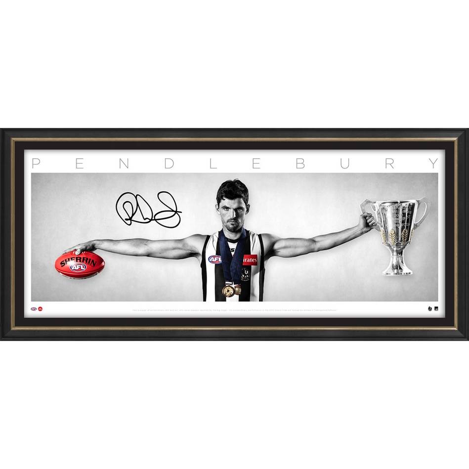 AFL – Collingwood Magpies – Scott Pendlebury Signed and Fr...