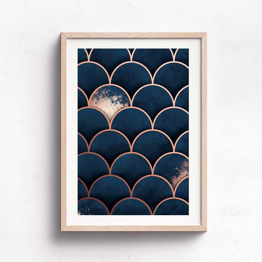 Wall Art Collection Moroccan Blue Taylormade